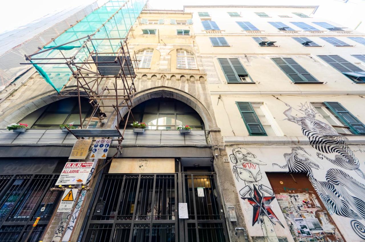 Joivy Vibrant Open-Plan Apt For 6 In Historic Centre Daire Cenova Dış mekan fotoğraf